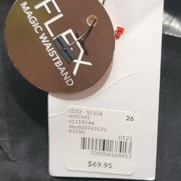 NWT Lane Bryant Black Perfect Drape Dress Pants Size 26 - Picture 7 of 12